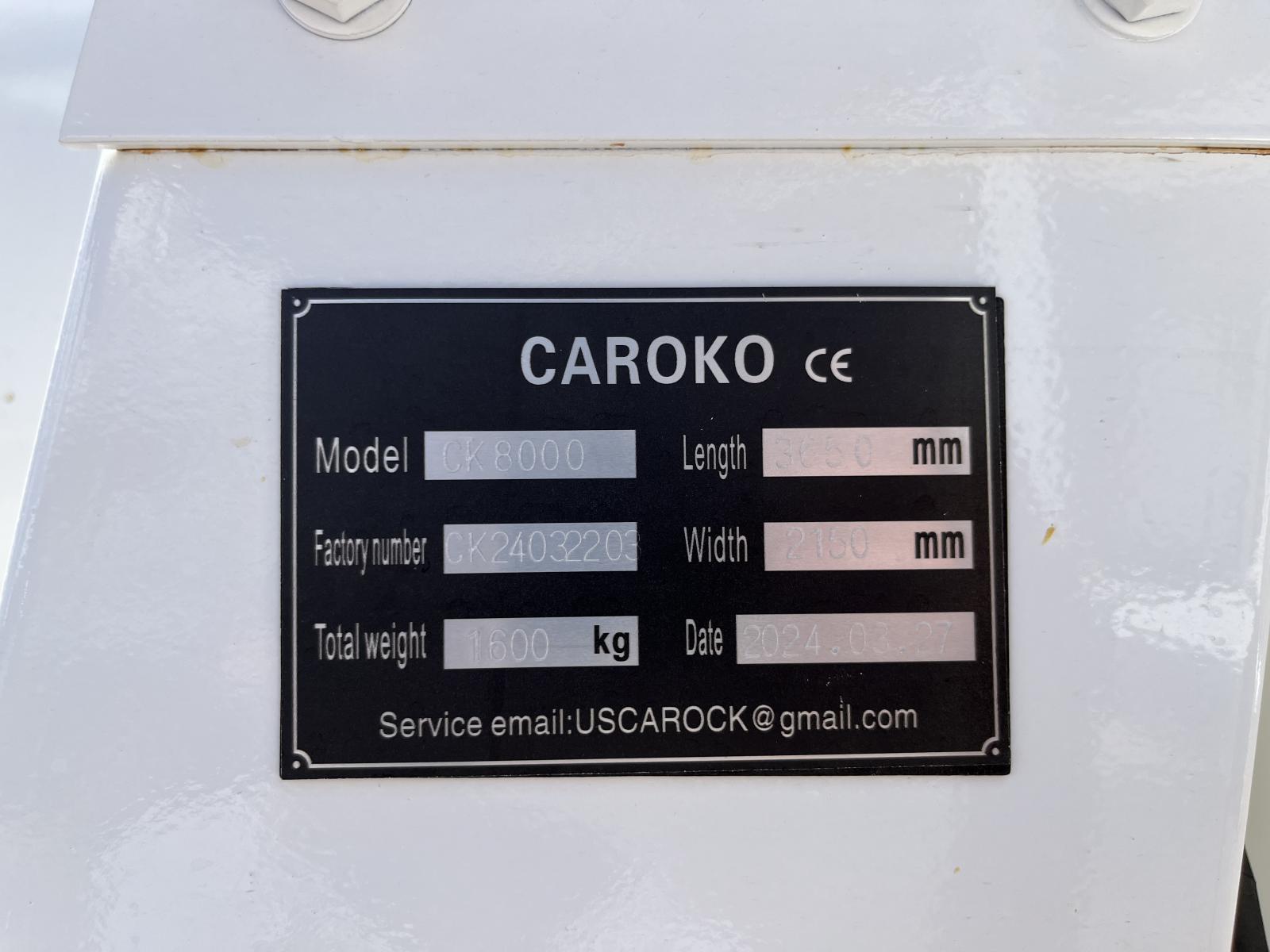 REVOLVEDOR DE CEMENTO CAROKO CK8000